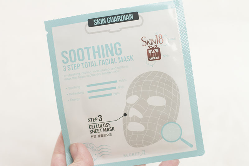 Skin18 Sheet Mask Asian Beauty Review