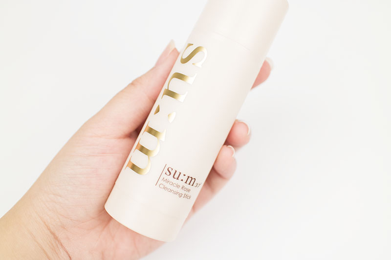 Su:M37 Miracle Rose Cleansing Stick Review Kbeauty StyleKorean