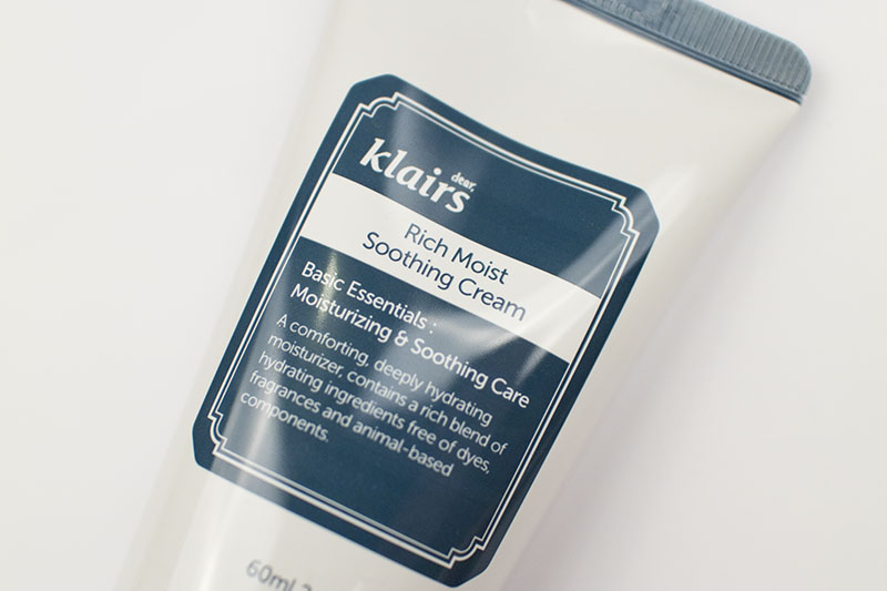 Klairs Rich Moist Soothing Cream Wishtrend Kbeauty Review