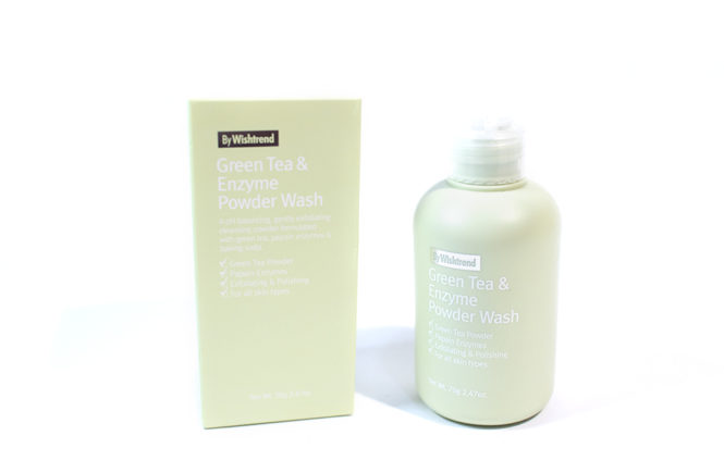 By Wishtrend Green Tea and Enzyme Powder Wash Wishtrend Kbeauty Review