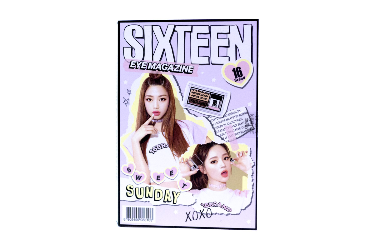 Sixteen Brand Eye Magazine Sweet Sunday Kbeauty Review StyleKorean