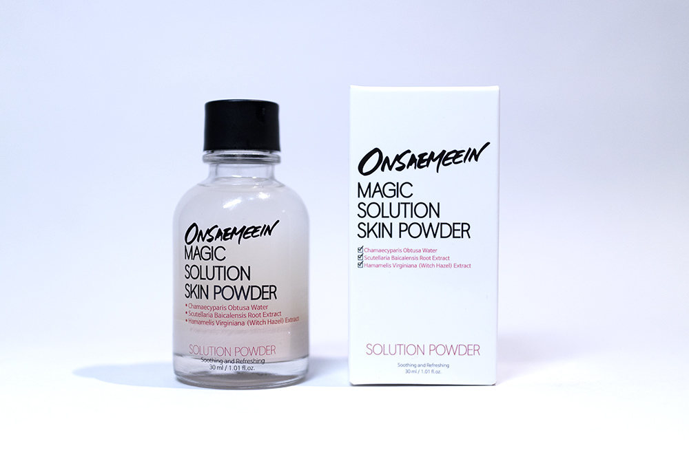 Onsaemeein Magic Solution Skin Powder Kbeauty Review Althea