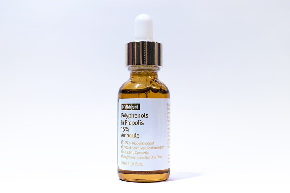 By Wishtrend Kbeauty Review Polyphenols in Propolis 10% Ampoule