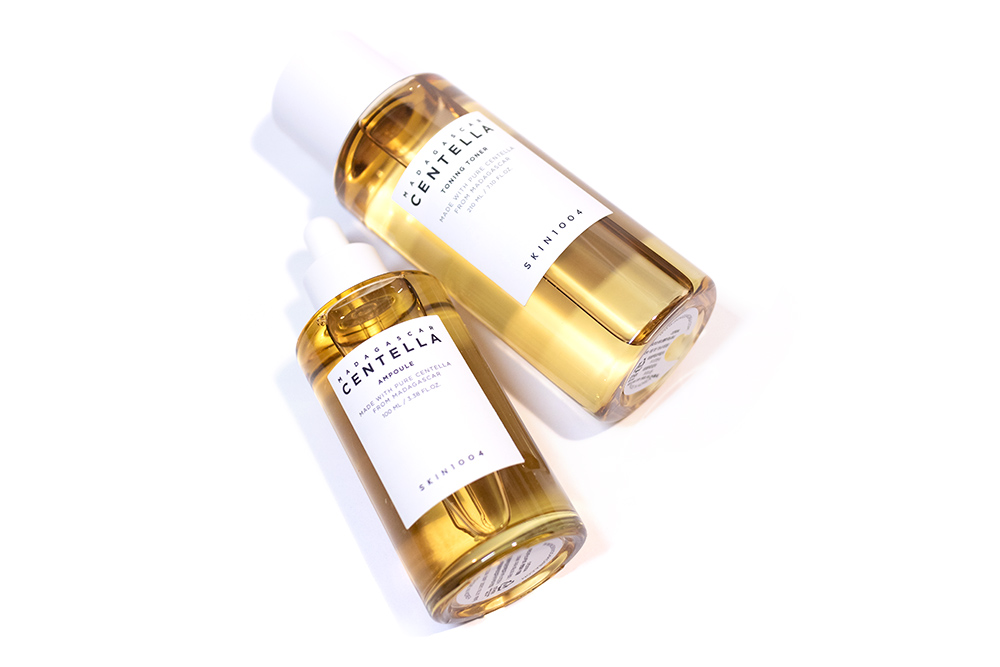 Skin1004 Madagascar Centella Toning Toner and Ampoule BB Cosmetic Kbeauty Review