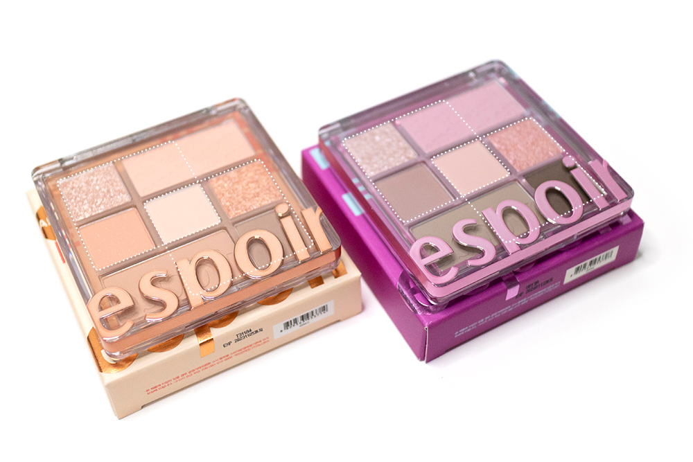 Espoir Real Eye Palette in Apricot Me and Mauve Me Kbeauty Review