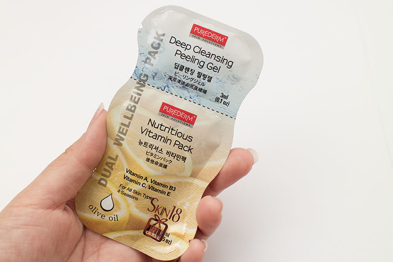 Skin18 Purederm Deep Cleansing Peeling Hel Nutritious Vitamin Pack Review