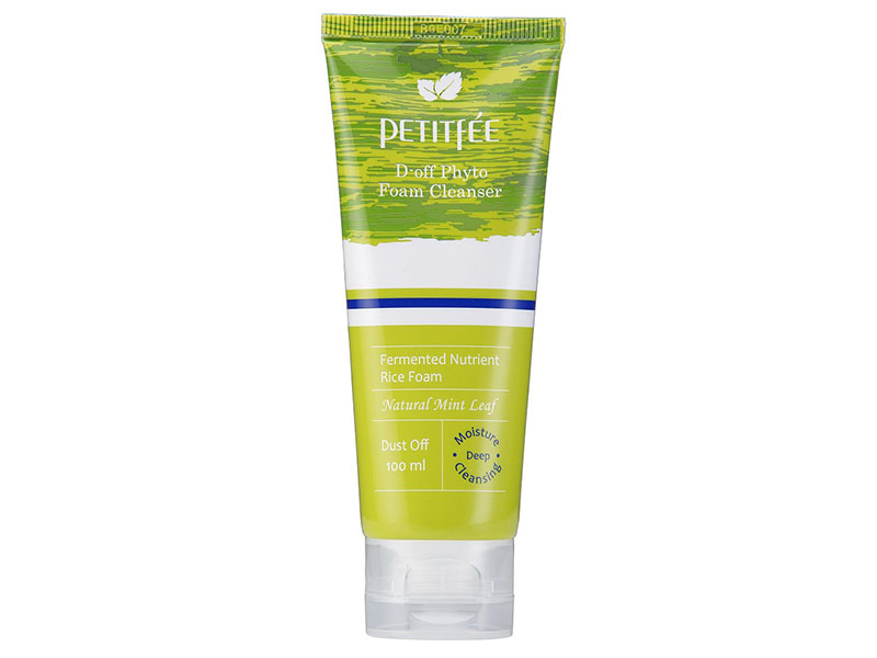 Top 10 Skincare Products 2016 Review List Petitfee D'Off Phyto Foam Cleanser