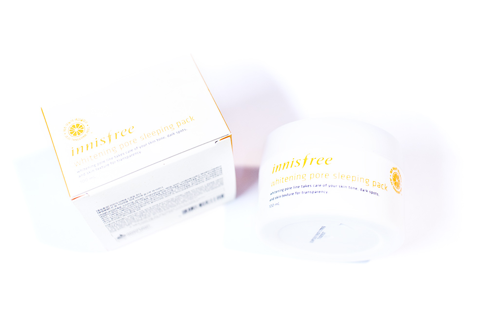 Innisfree Whitening Pore Sleeping Pack Review BB Cosmetic Kbeauty