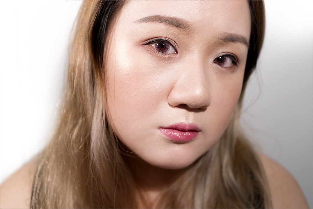 Uniqso Circle Contact Lens Review Dolly Eye Ice Melon Pink
