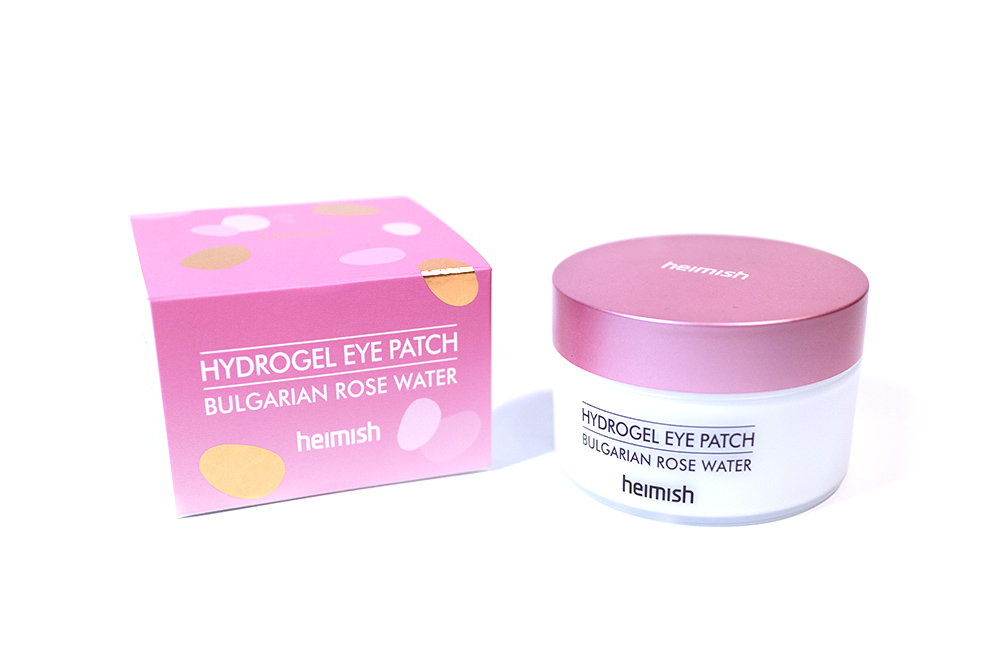 Hydrogel Eye Patch Bulgarian Rose Water Heimish Kbeauty Review
