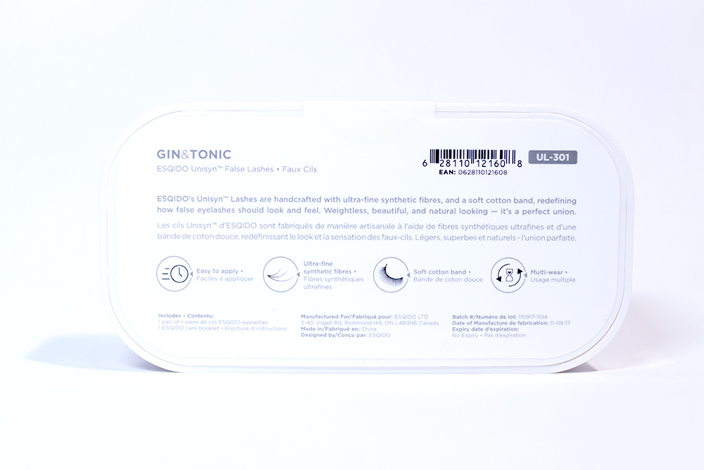 Esqido False Lashes Lash Glue Review Gin and Tonic