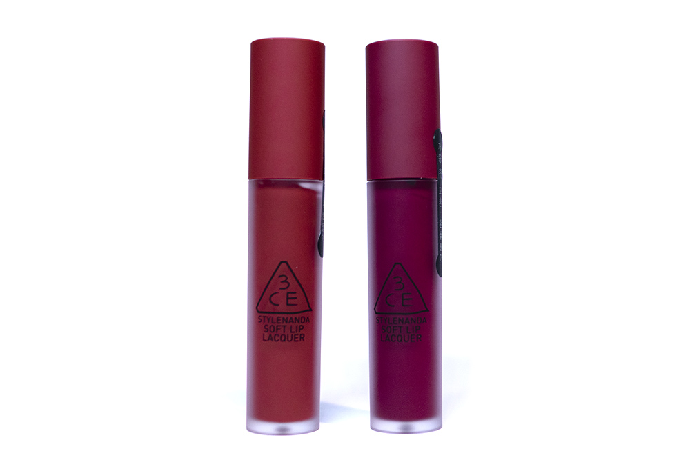 StyleKorean Stylenanda 3CE Soft Lip Lacquer Midnight Bottle Perk Up Kbeauty Review