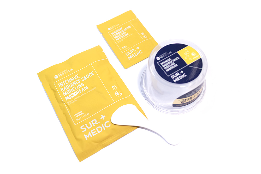 Neogen Surmedic Intensive Radiance Sauce Modeling Mascream Skincare Review