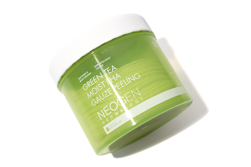 Neogen Green Tea Moist PHA Gauze Peeling Kbeauty Review